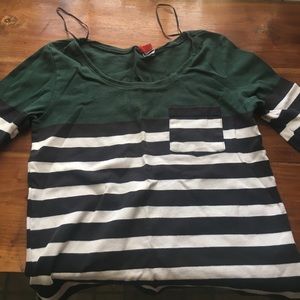 Three quarter sleeve shirt